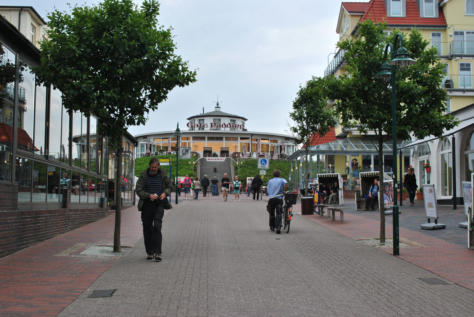 Ortskern der Insel Wangerooge