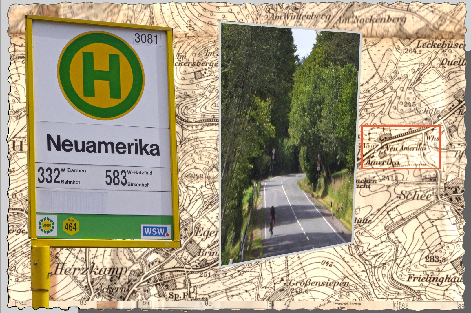 Ortsnamen(1) Route 332