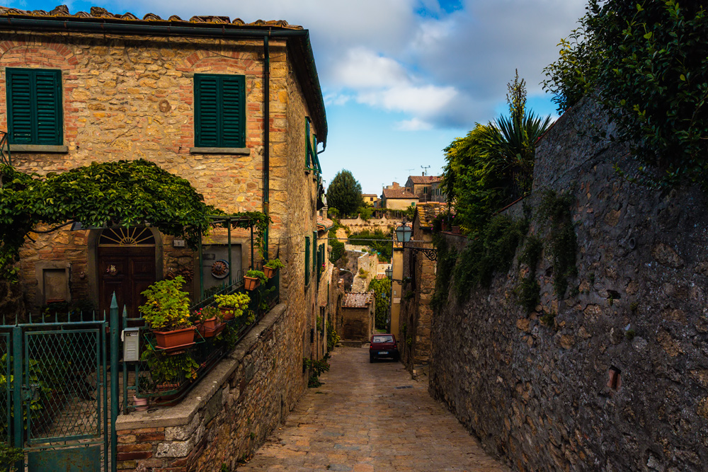 Ortsrand von Volterra