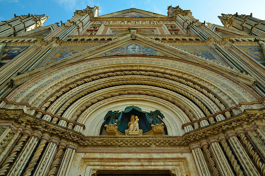 Orvieto - Die Domfassade