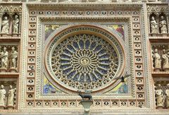 Orvieto - Kirchenfassade Detail 2