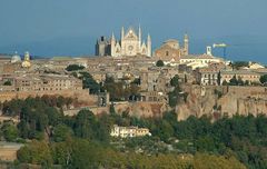 Orvieto, Sonnenuntergang.