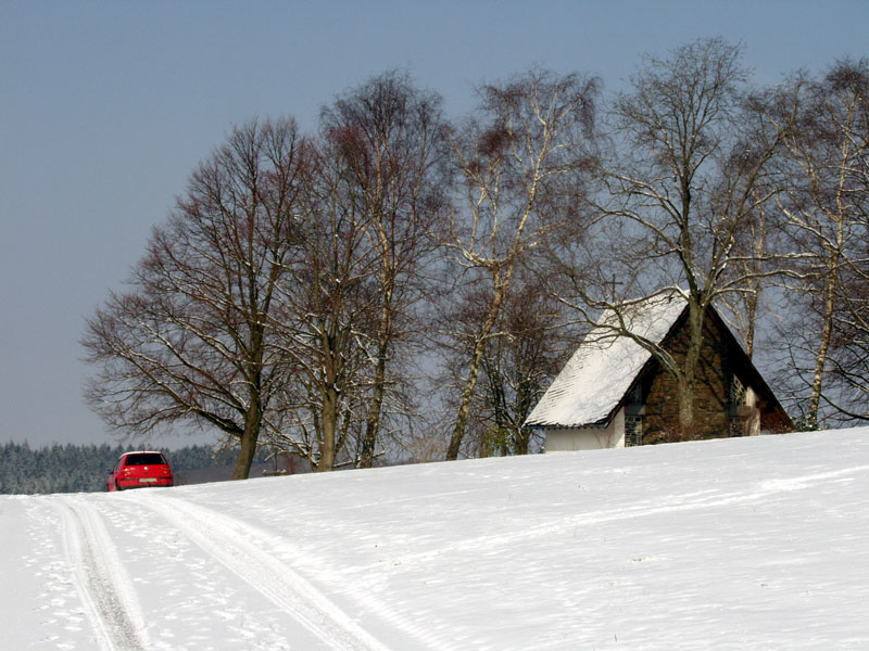 Osburger Kapelle im Schnee
