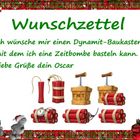 Oscars Wunschzettel