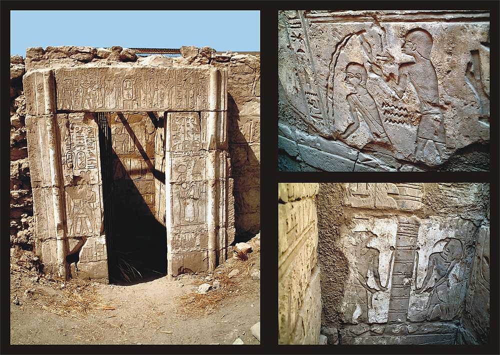 Osirisheiligtum im Karnak-Tempel