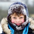 Oskar im Schnee