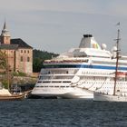 Oslo Akershus Aida und Segelschiff