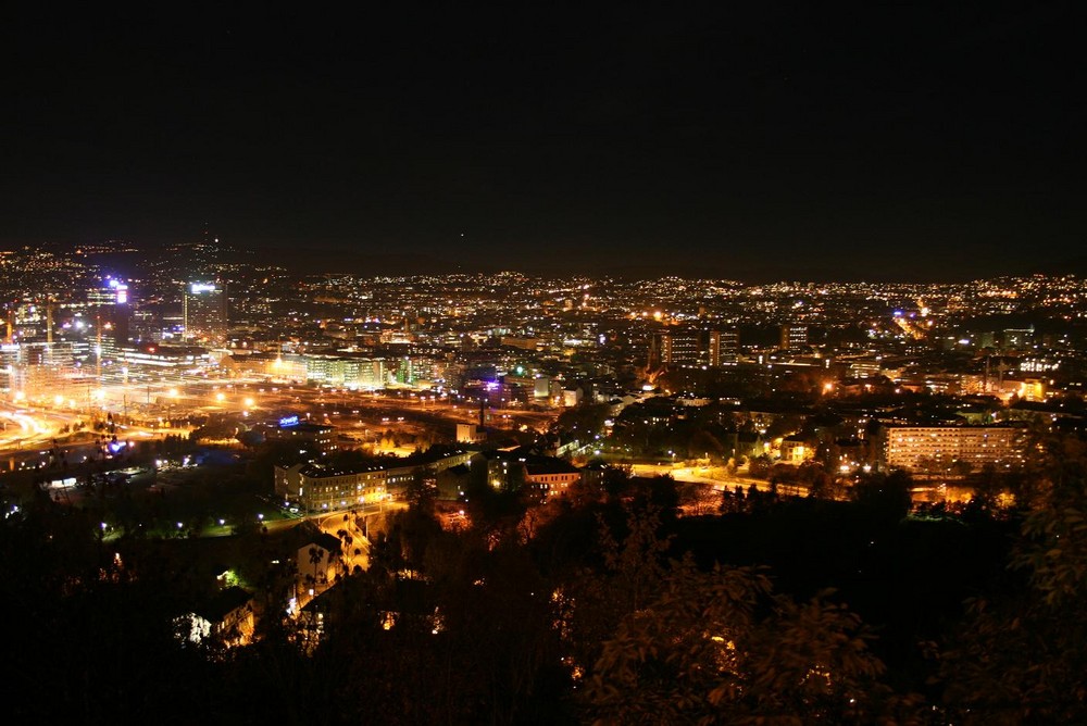 Oslo bei Nacht