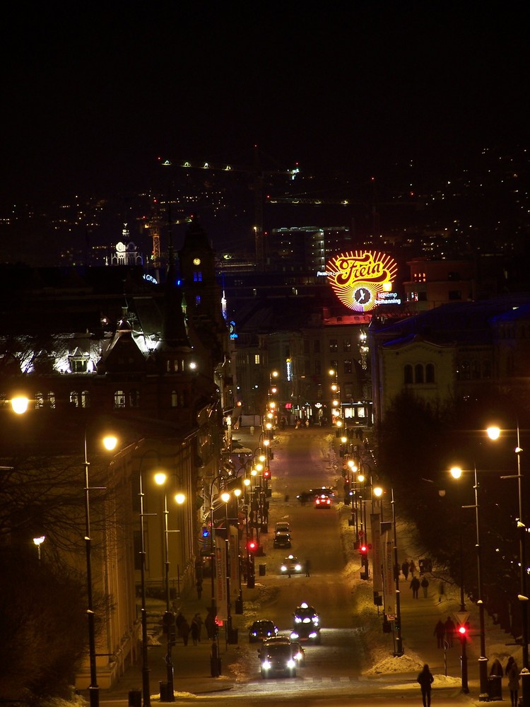 Oslo by night...