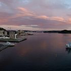 Oslo Hafen -Ansicht bei der Oper