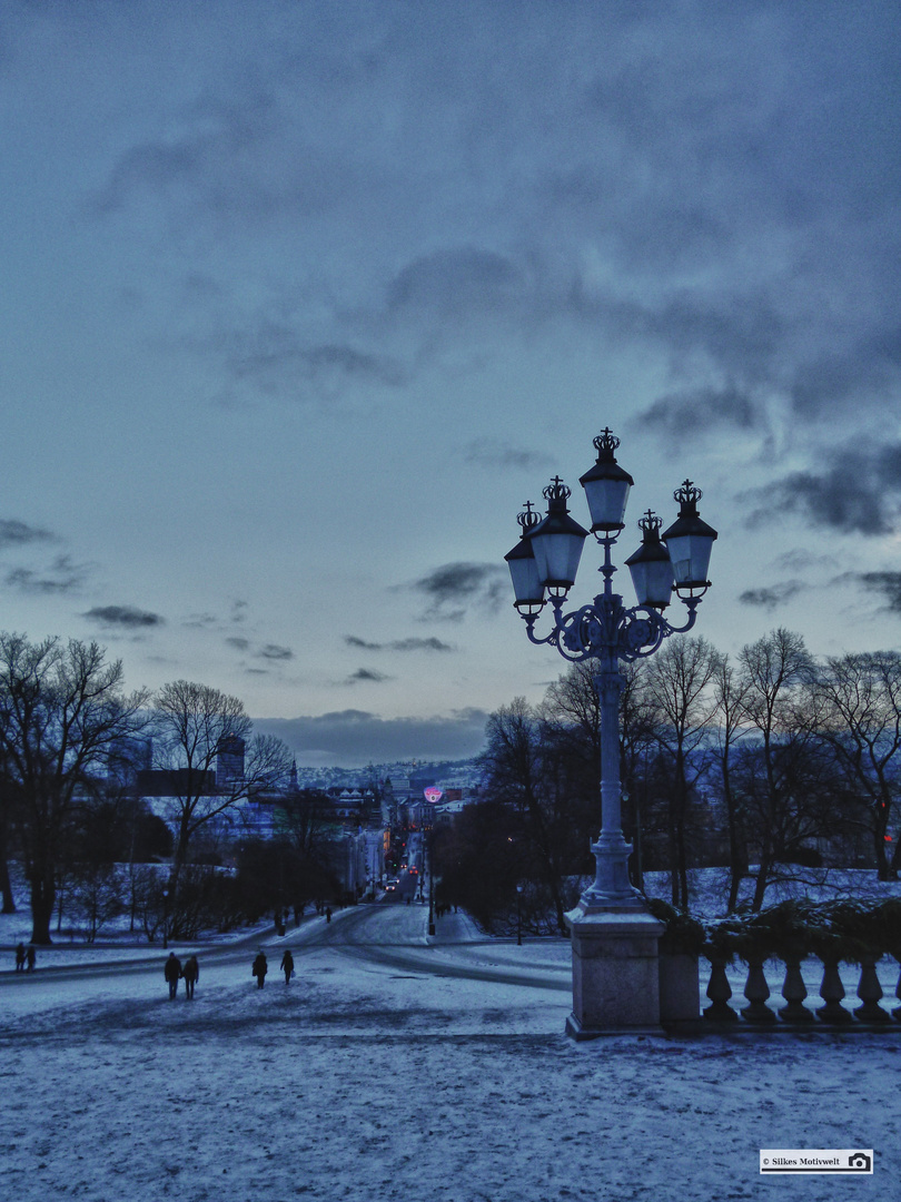 Oslo im Winter