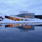 Oslo Oper in der Morgendämmerung