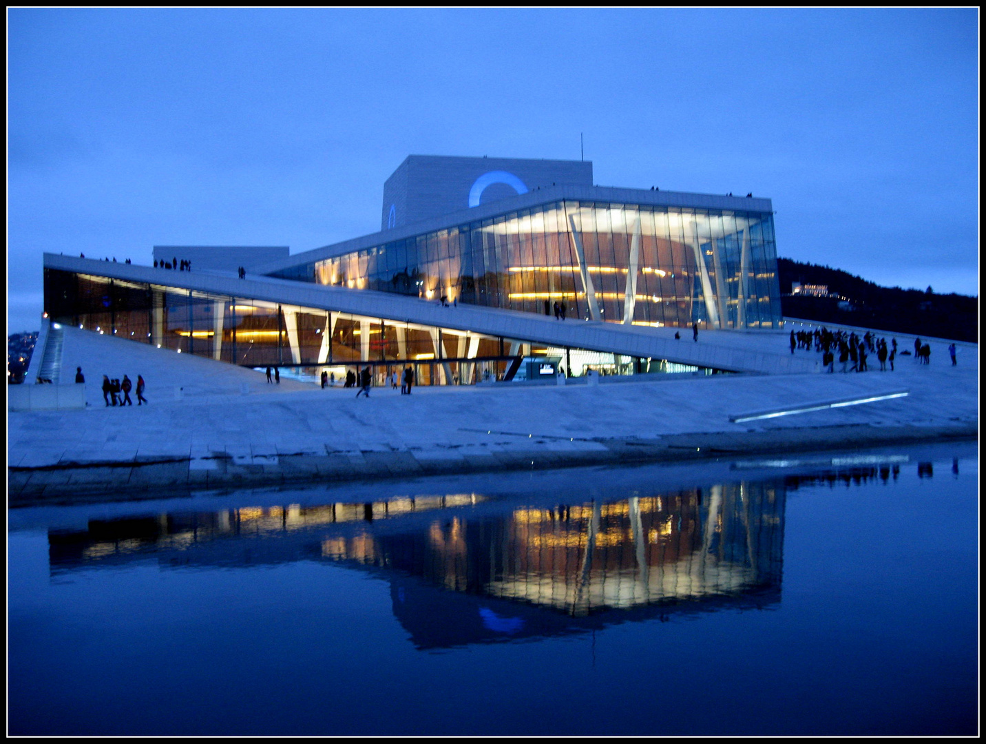 Oslo Opera House mal zwei