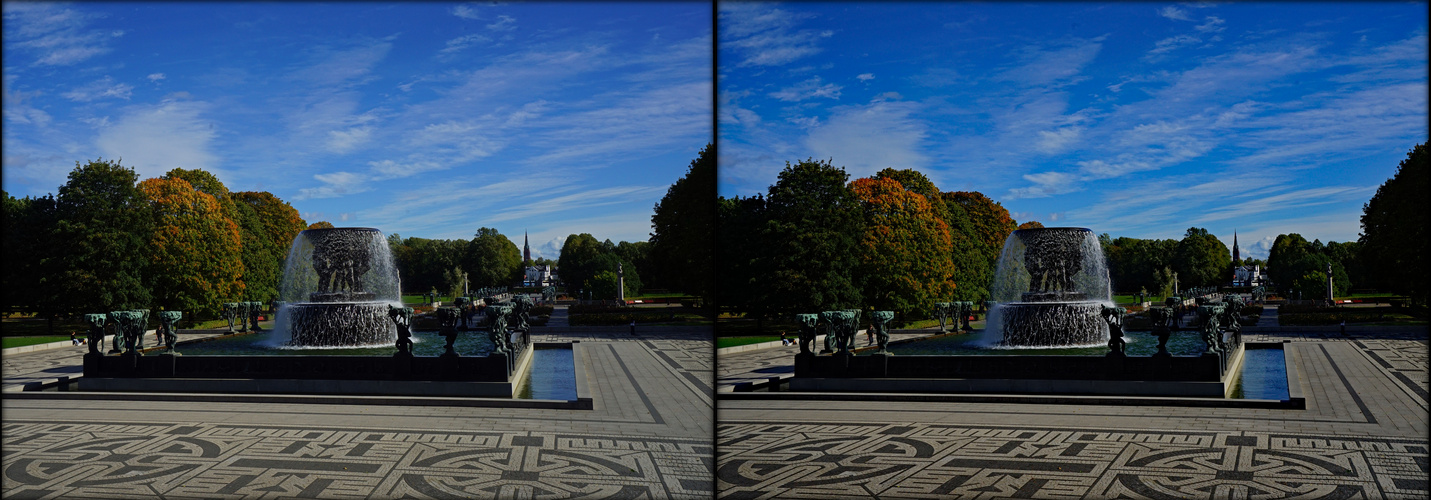  Oslo  Schale  Vigelandpark  (3D-X-View)