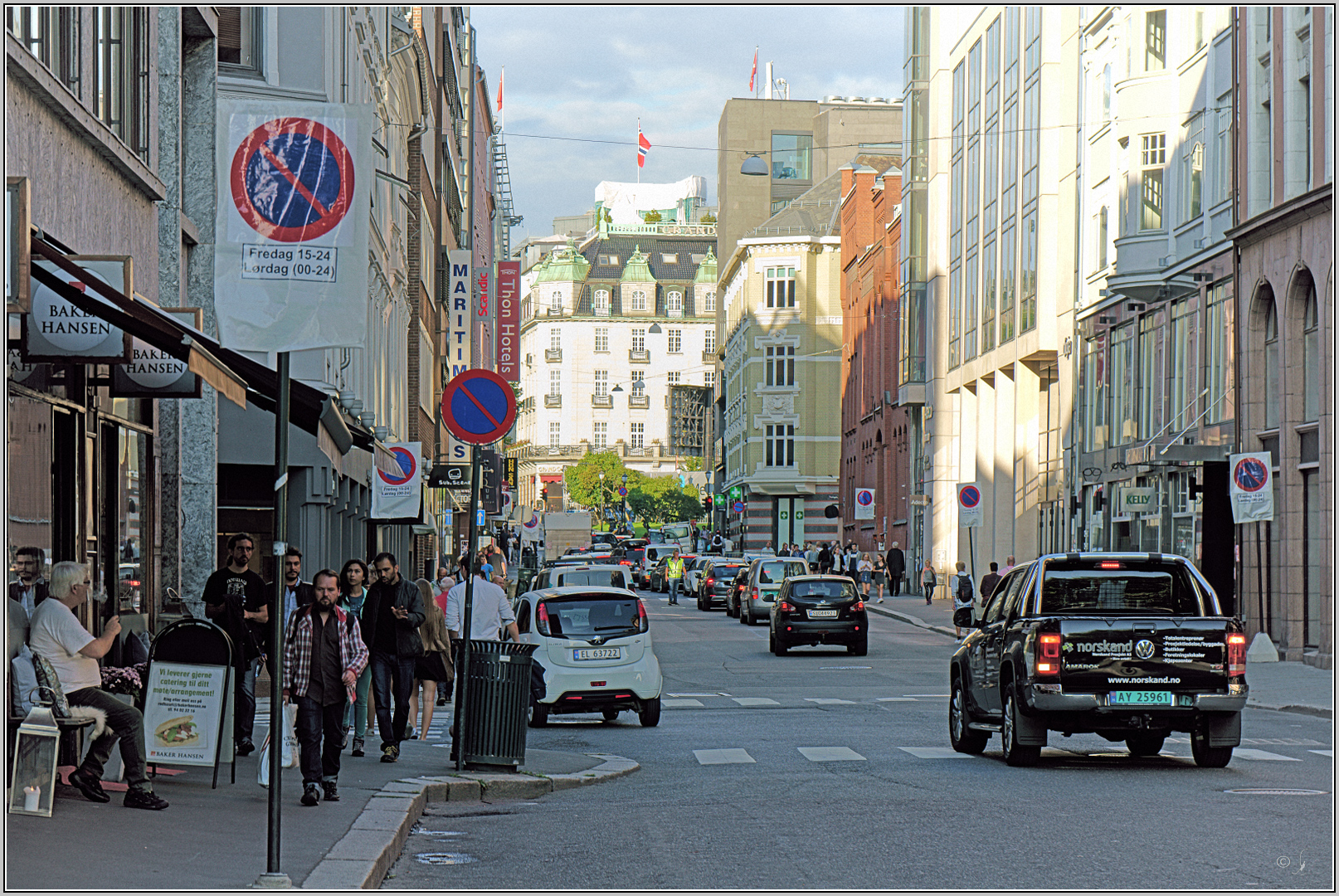  Oslo, vom Hafen zur Innenstadt