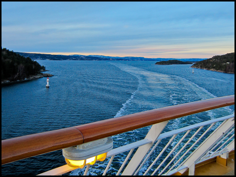 Oslofjord im Winter