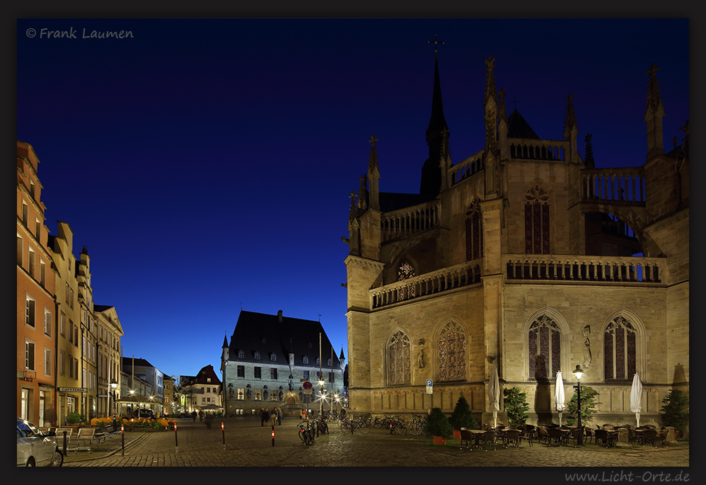 Osnabrück Marktplatz mit Rathaus