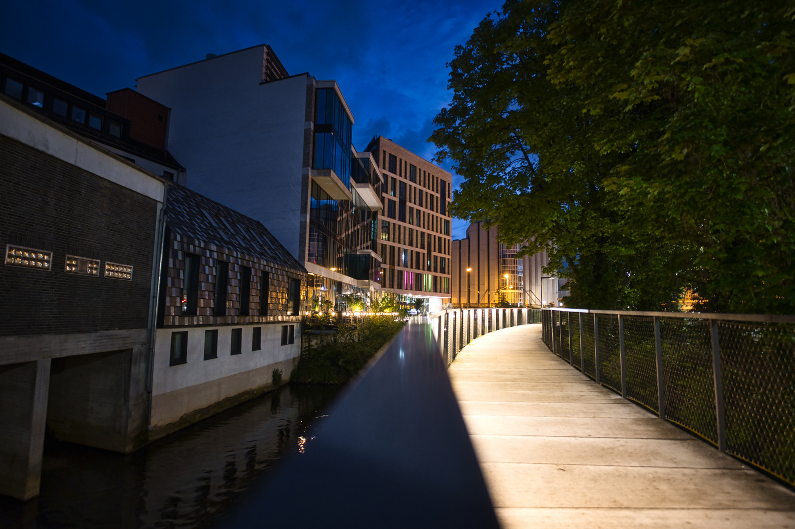 Osnabrück zur blauen Stunde