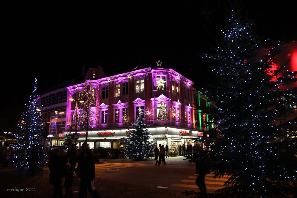 Osnabrücker Altstadt strahlt im "weihnachtlichen" Glanz Teil 1