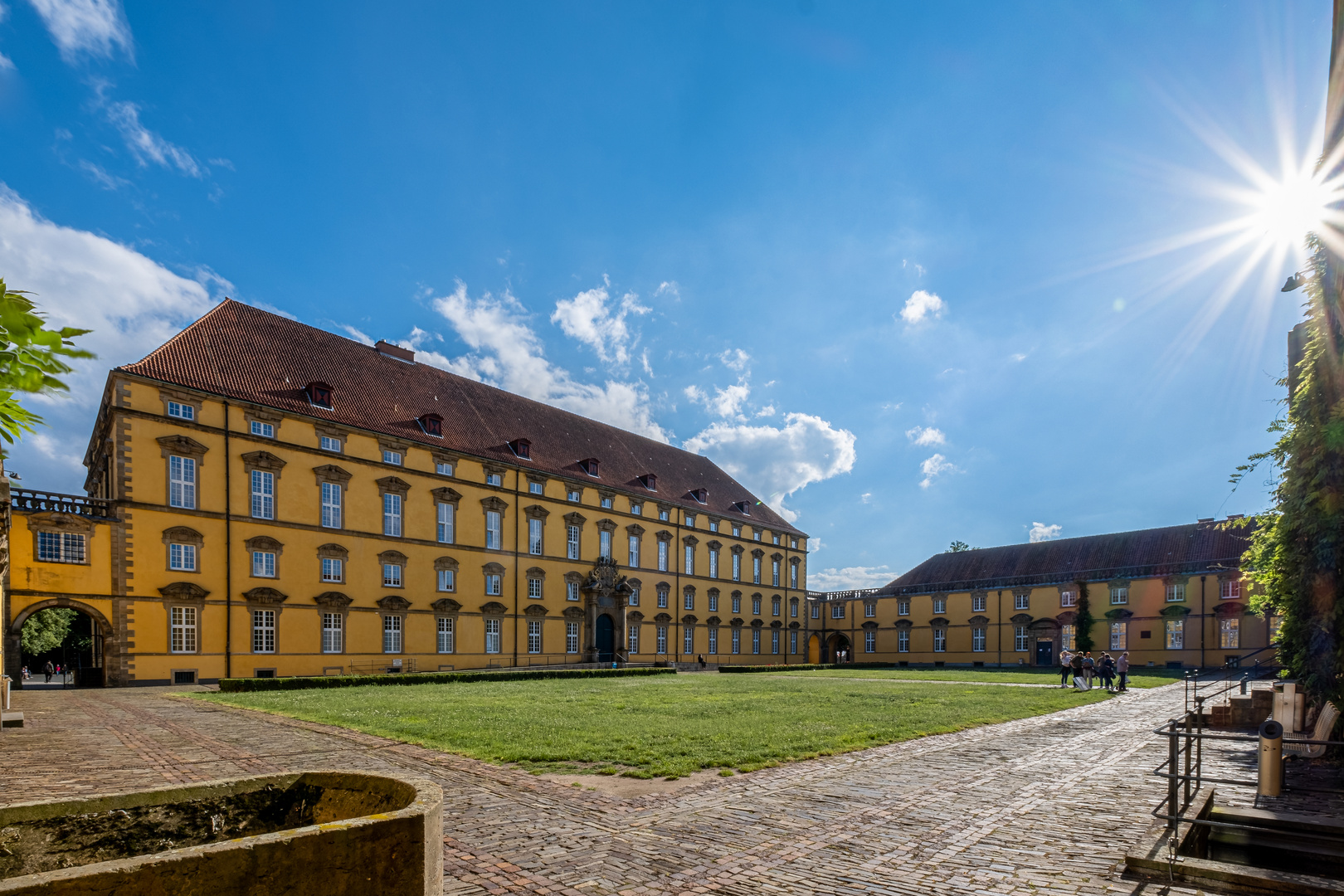 Osnabrücker Schloss - Innenhof