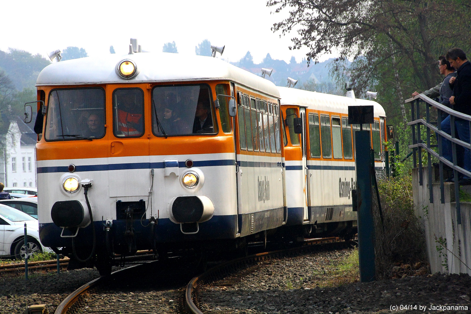 Osning-Bahn / Motorwagen 302 027 (Archiv-Aufnahmne)