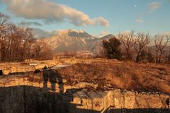 Osoppo - Friuli. Tramonto dal Forte