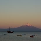 Osorno 2652m im Abendlicht