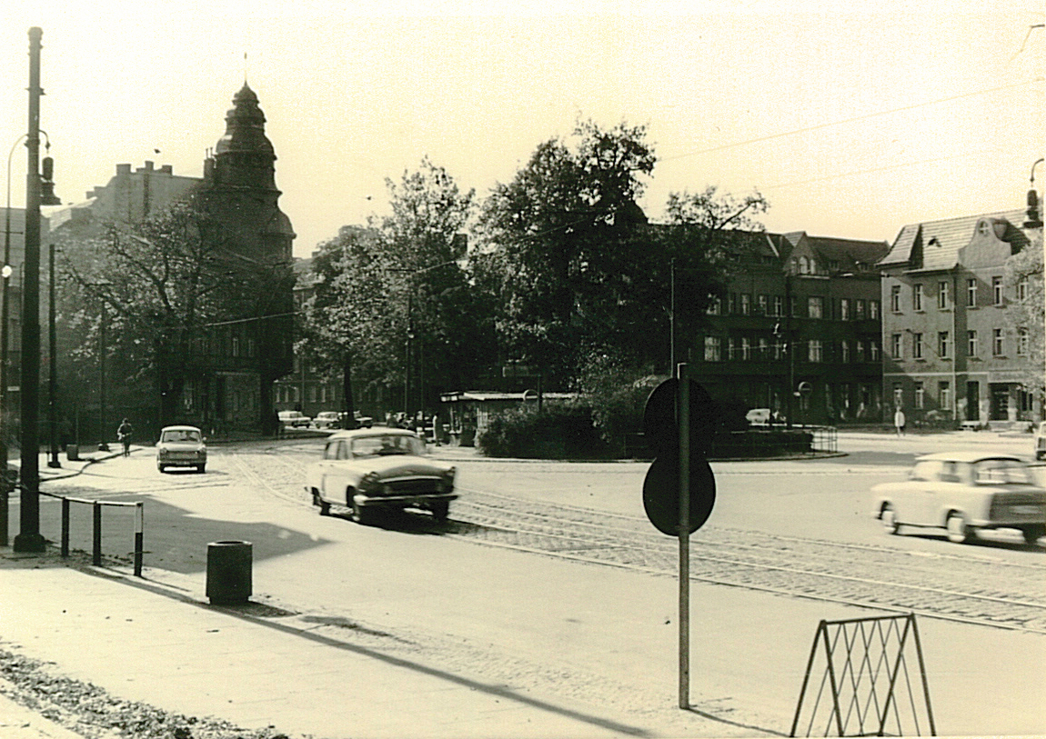 Ossietzkyplatz in Pankow Niederschönhausen 60er/70er