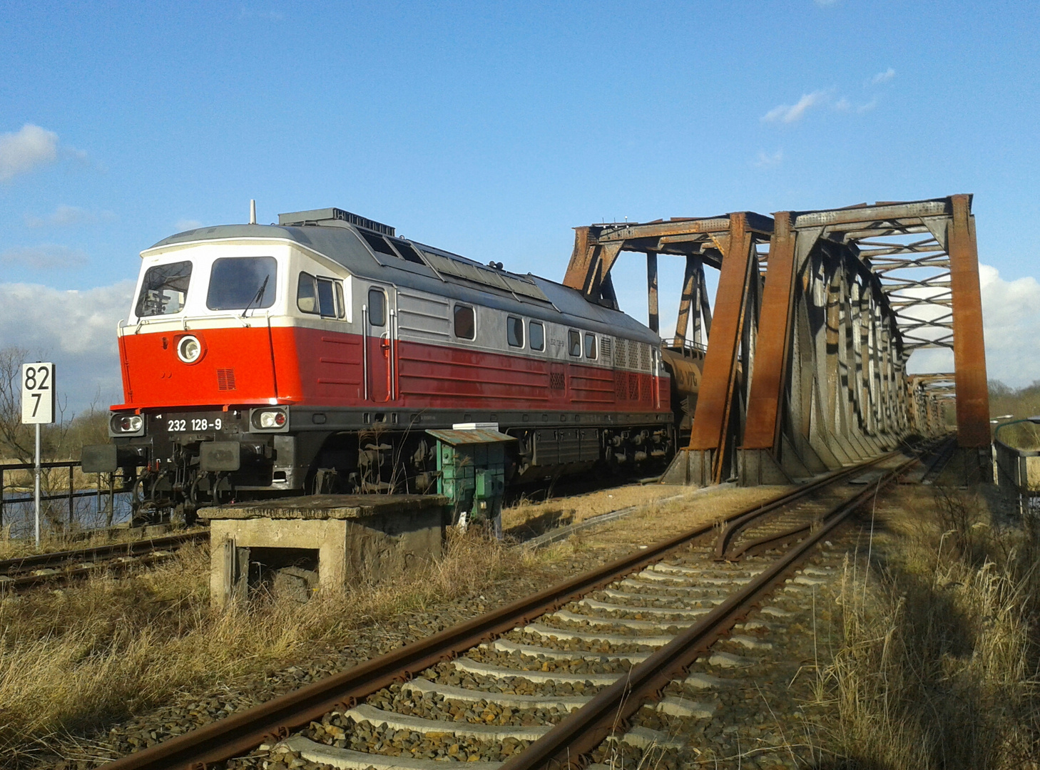 Ostbahn,Sonne,Oderbrücke