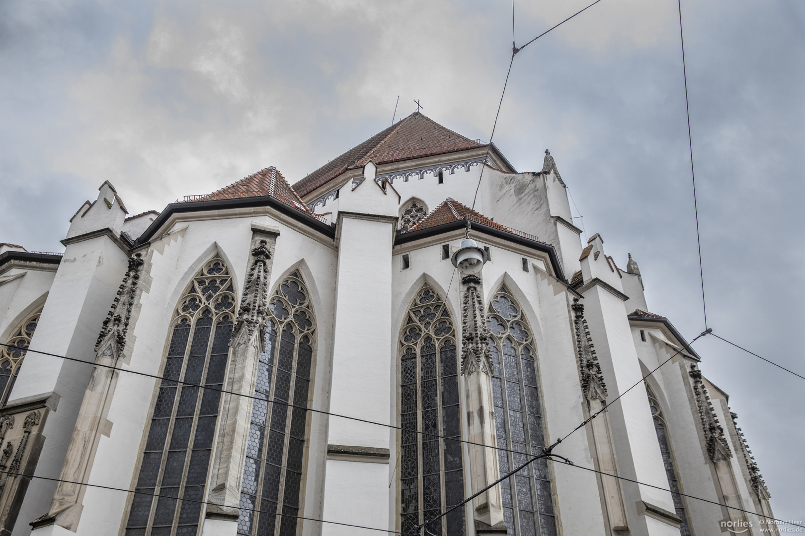 Ostchor Außenfassade Augsburger Dom