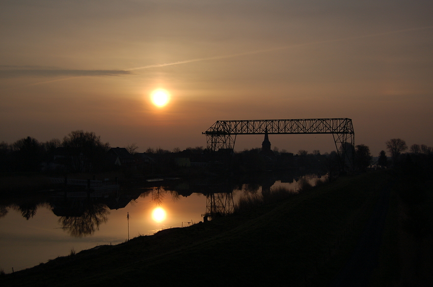 Osten bei Sonnenaufgang