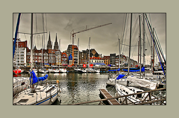 Ostende in Grau