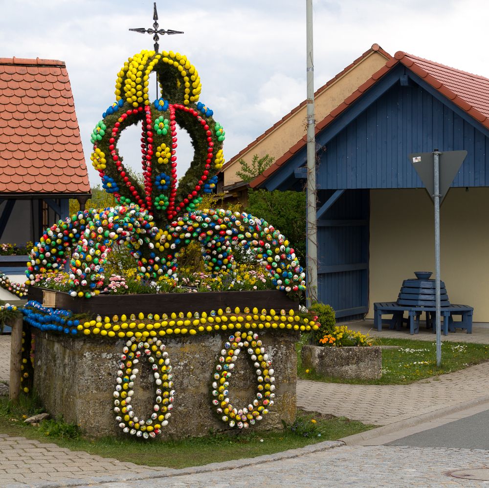 Osterbrunnen Fränkische Schweiz Foto & Bild | kunstfotografie & kultur