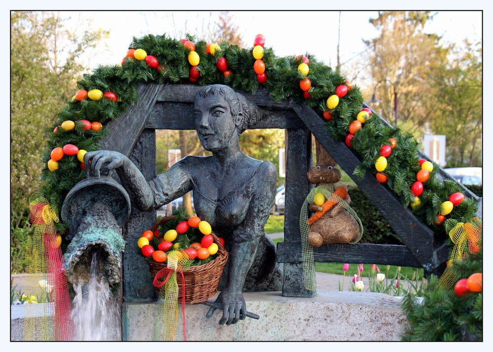 Osterbrunnen (Fragment)