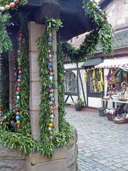 Osterbrunnen im Handwerkerhof