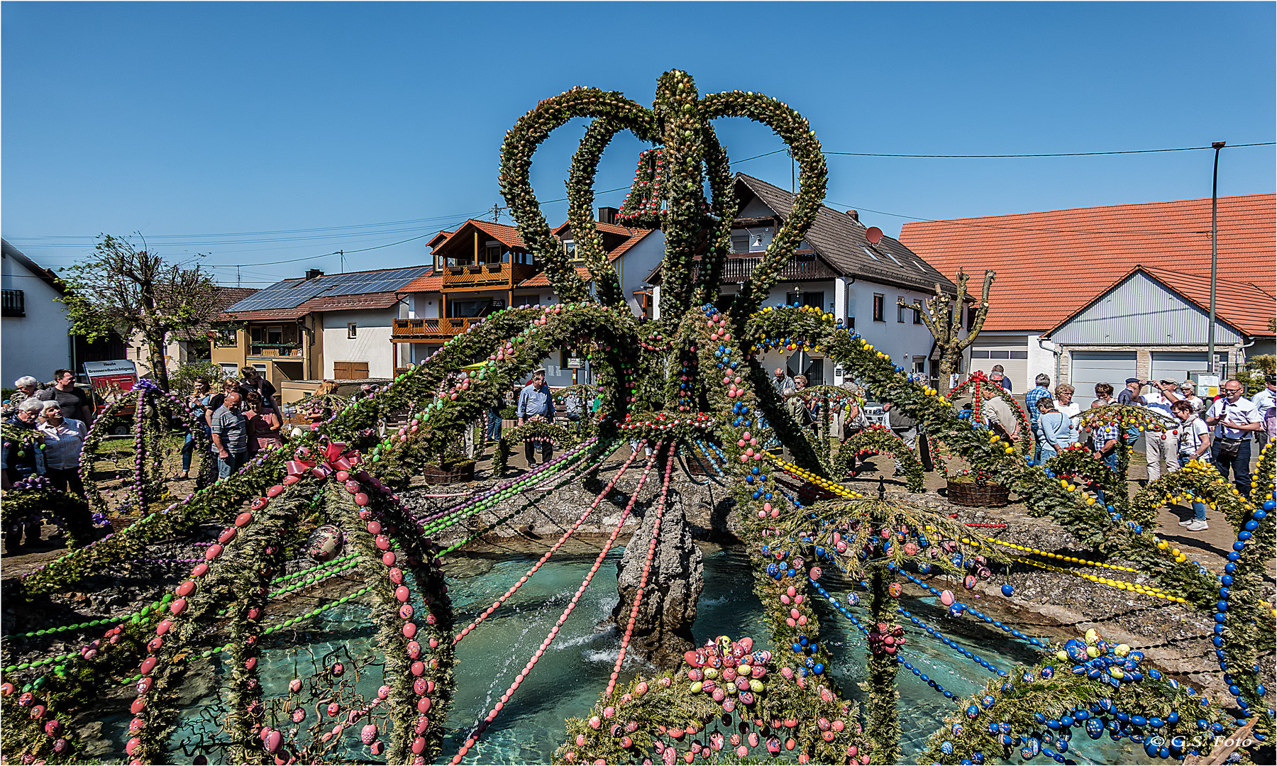 Osterbrunnen in Bieberbach