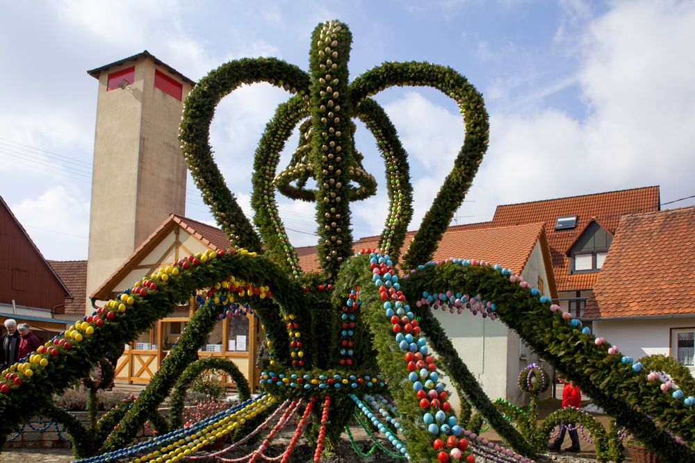 Osterbrunnen in Bieberbach