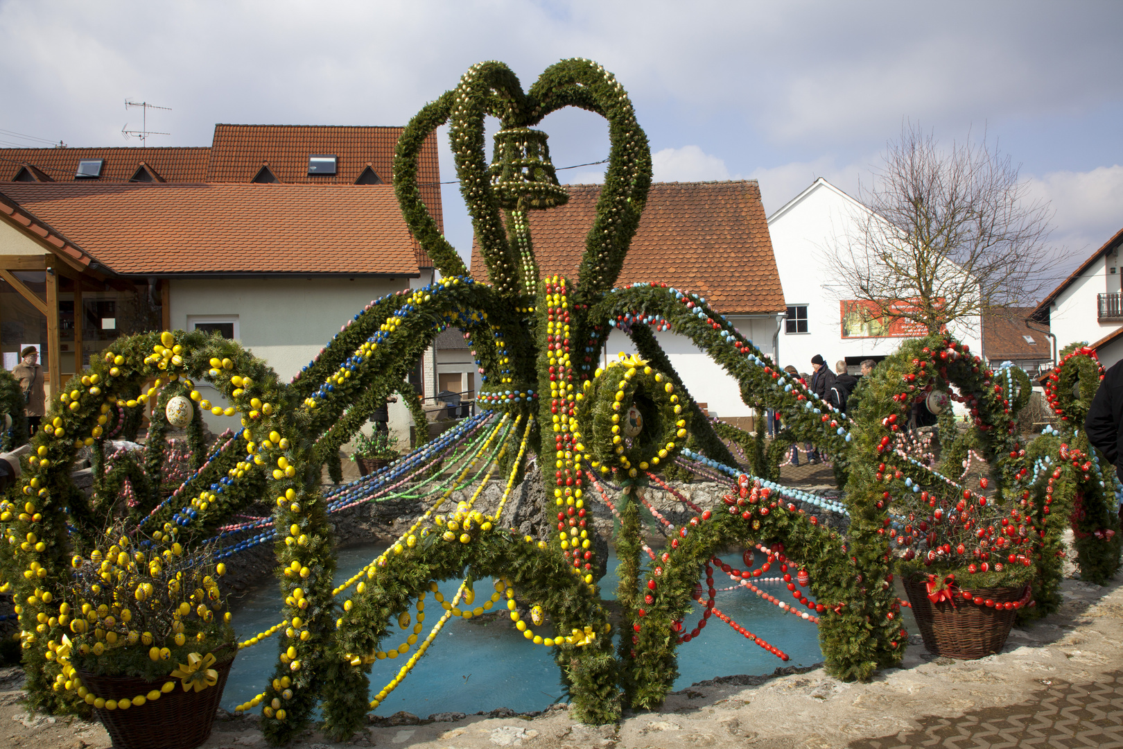 Osterbrunnen in Bieberbach