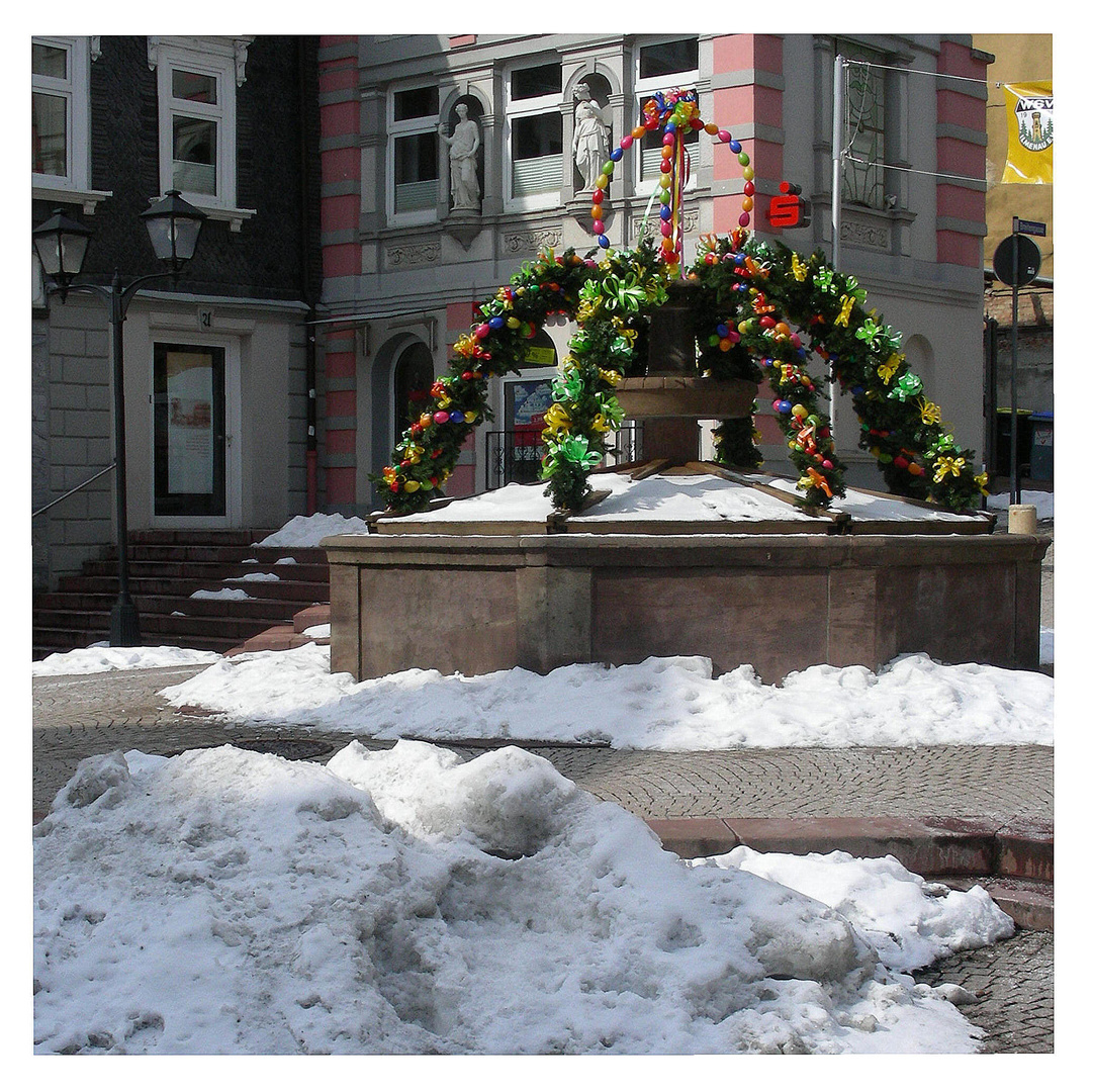 Osterbrunnen in Ilmenau