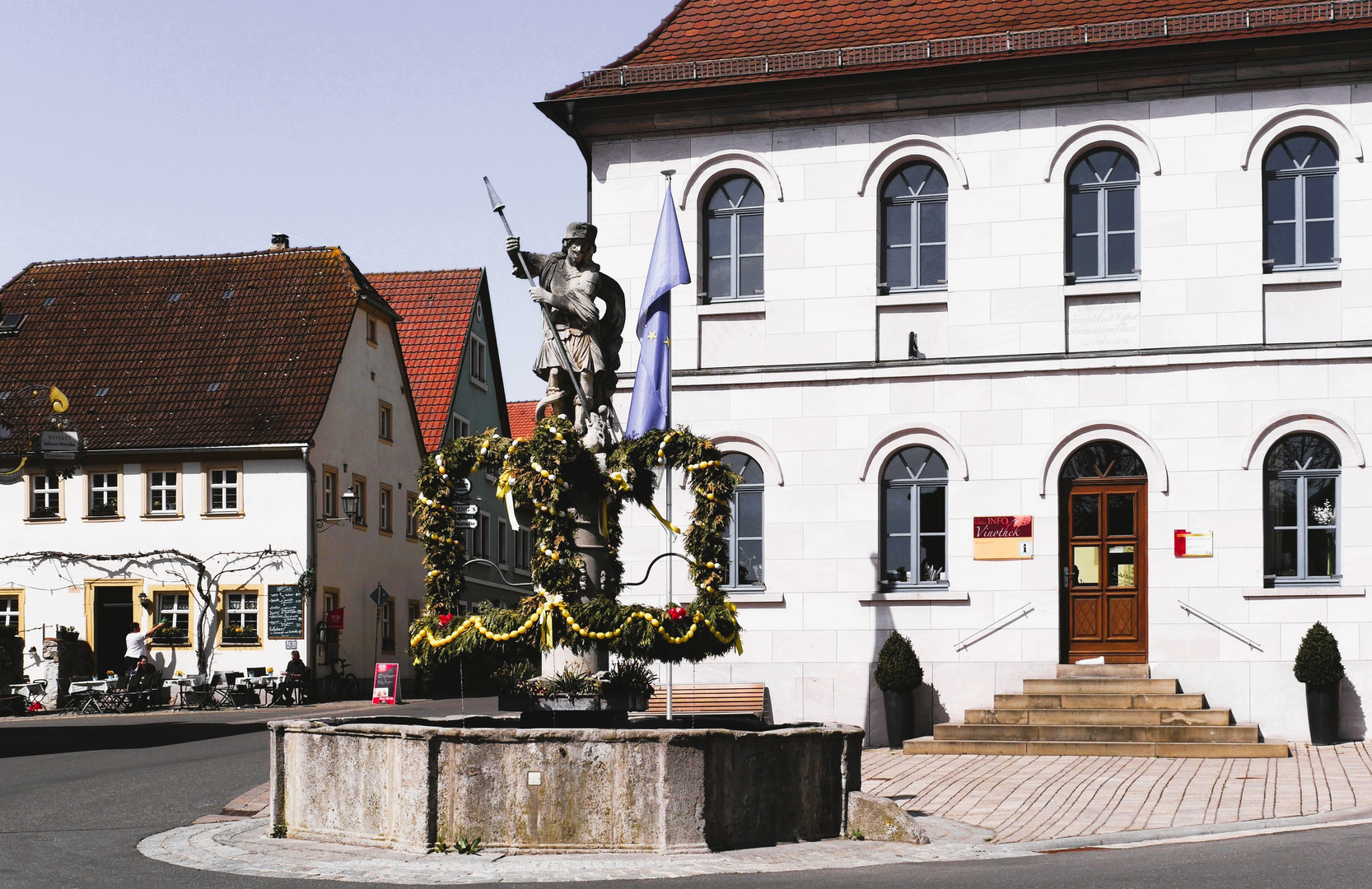 Osterbrunnen in Sommerach/Ufr.