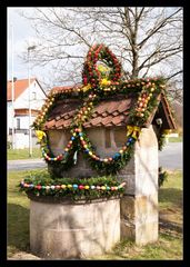 Osterbrunnen in Unterrüsselbach