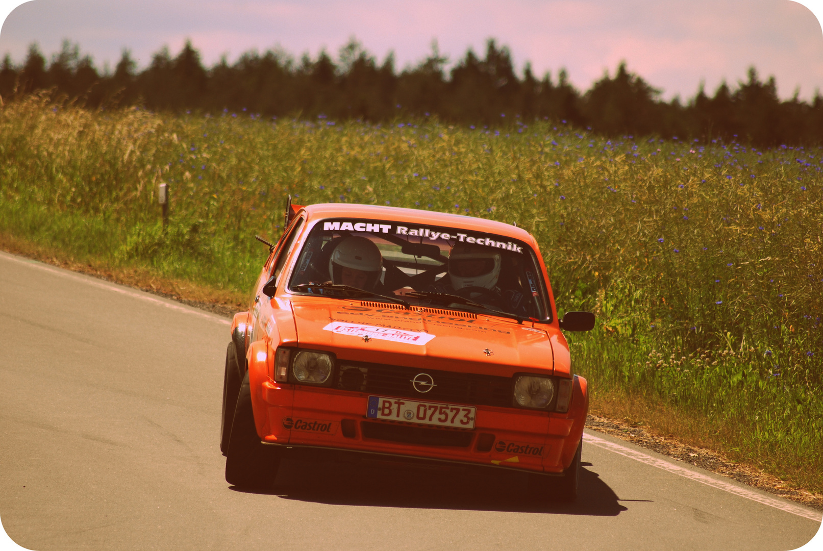 Osterburg rallye 2013 Opel Kadett