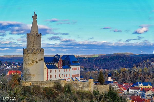 Osterburg Weida im Herbstglanz 