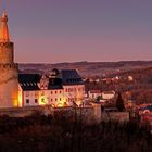 Osterburg Weida zur Blauen Stunde