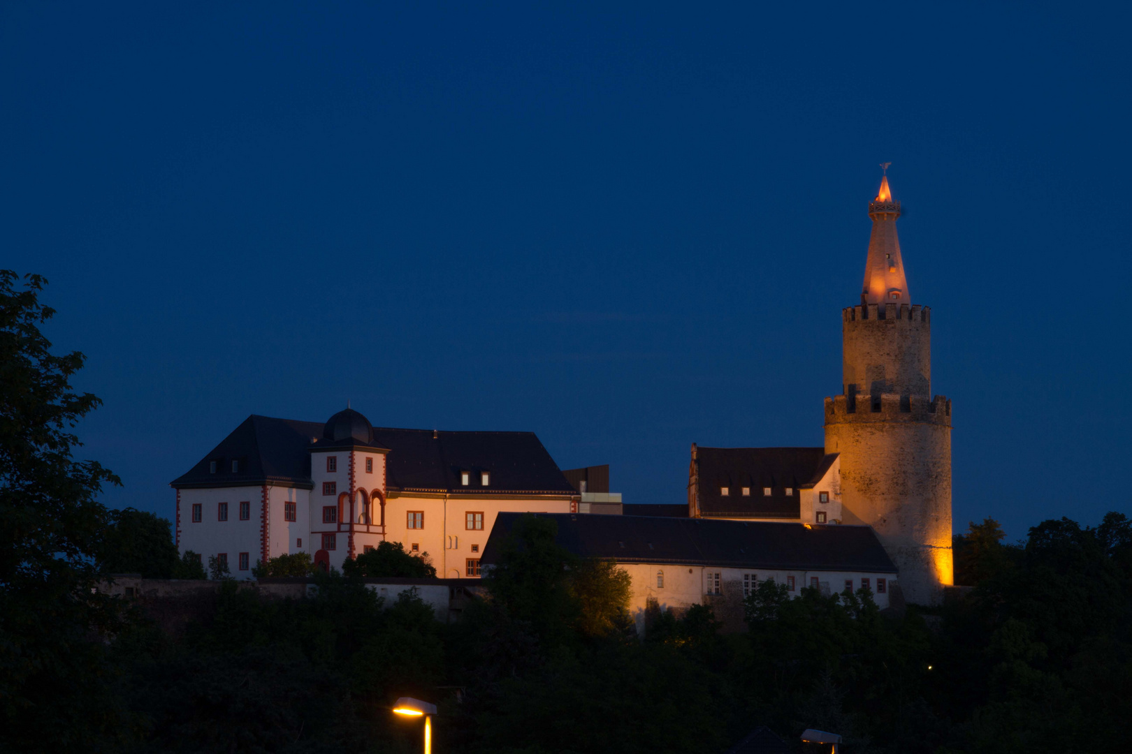 Osterburg/Blaue Stunde