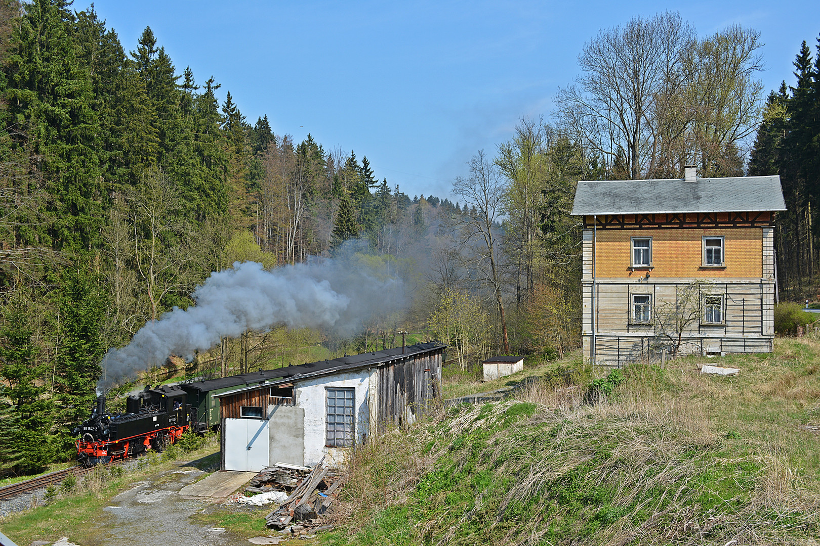 Osterdampf 2014 im Preßnitztal