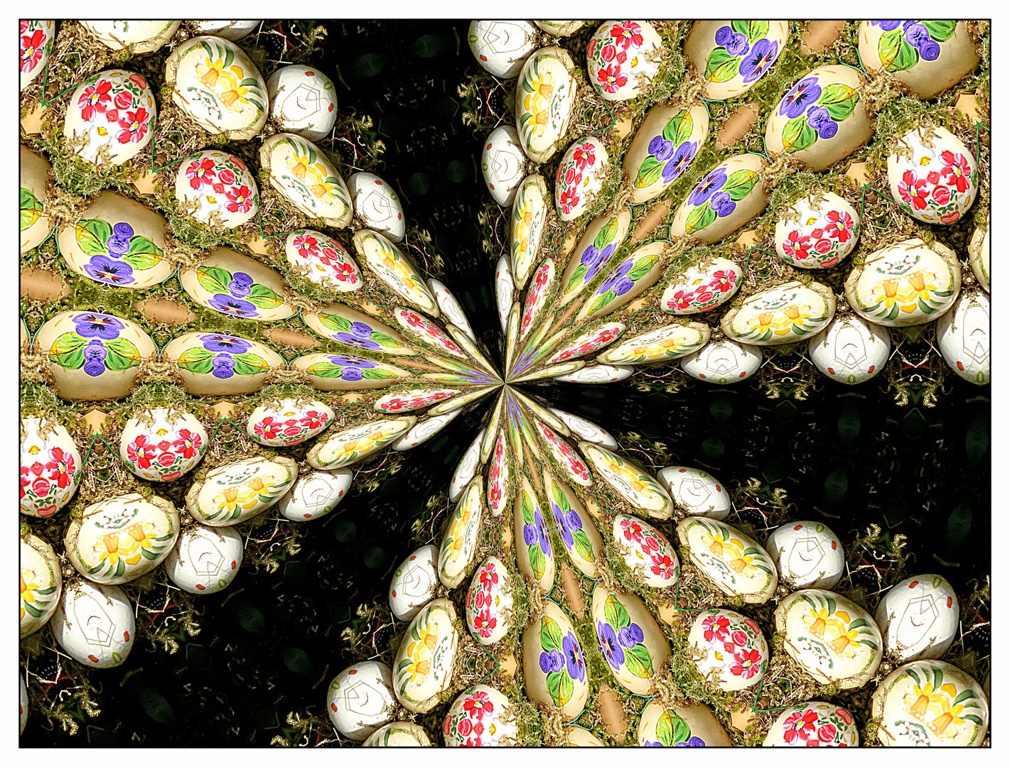 Ostereierkaleidoskop