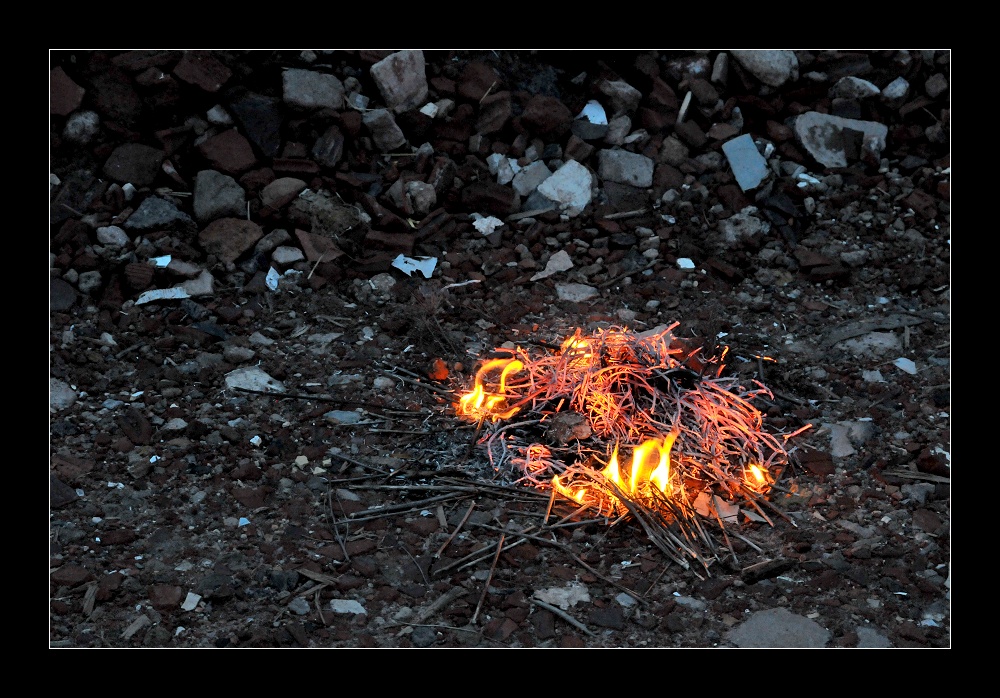 Osterfeuer 2010 ...Ende