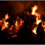 " Osterfeuer am Wedeler Elbstrand "