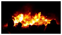 Osterfeuer auf Wangerooge
